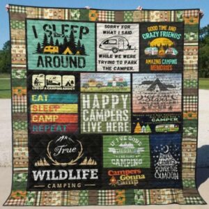 Camping Quilt Blanket Ver 2  Quilt